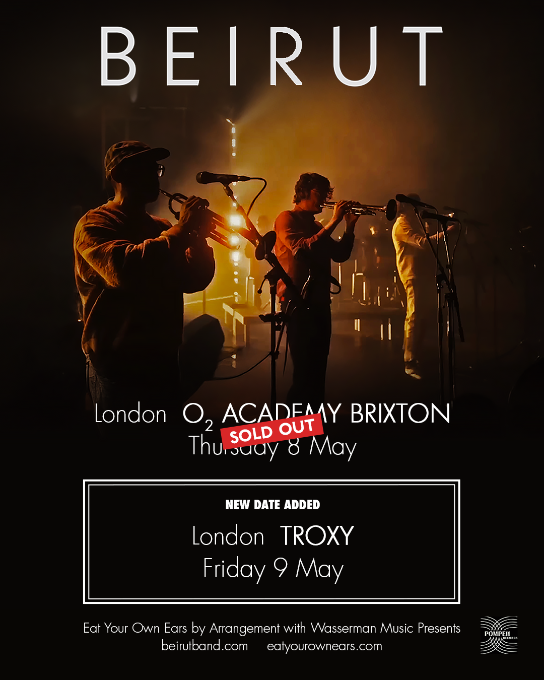 Extra London Show Added!